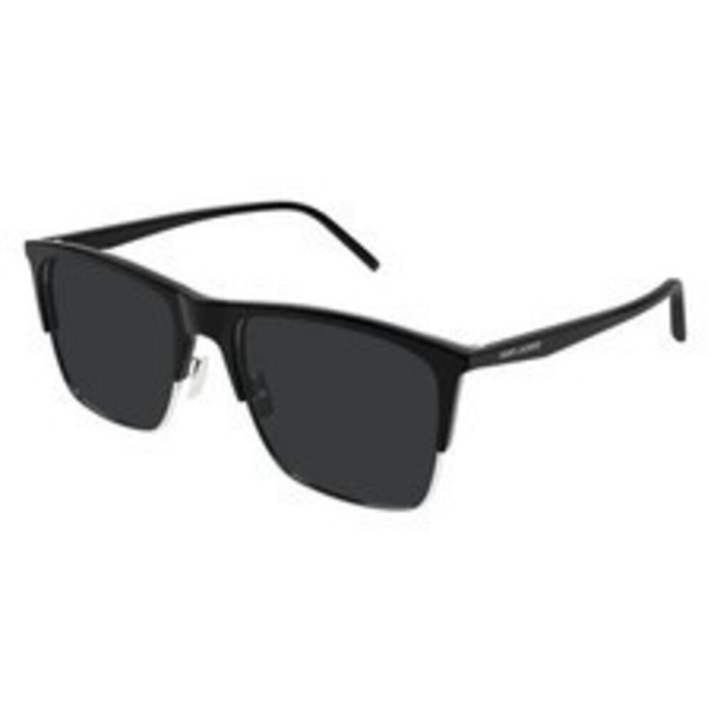 NWT Yves Saint Laurent SL 768 Black Black/ 57mm Sunglasses - Picture 1 of 1
